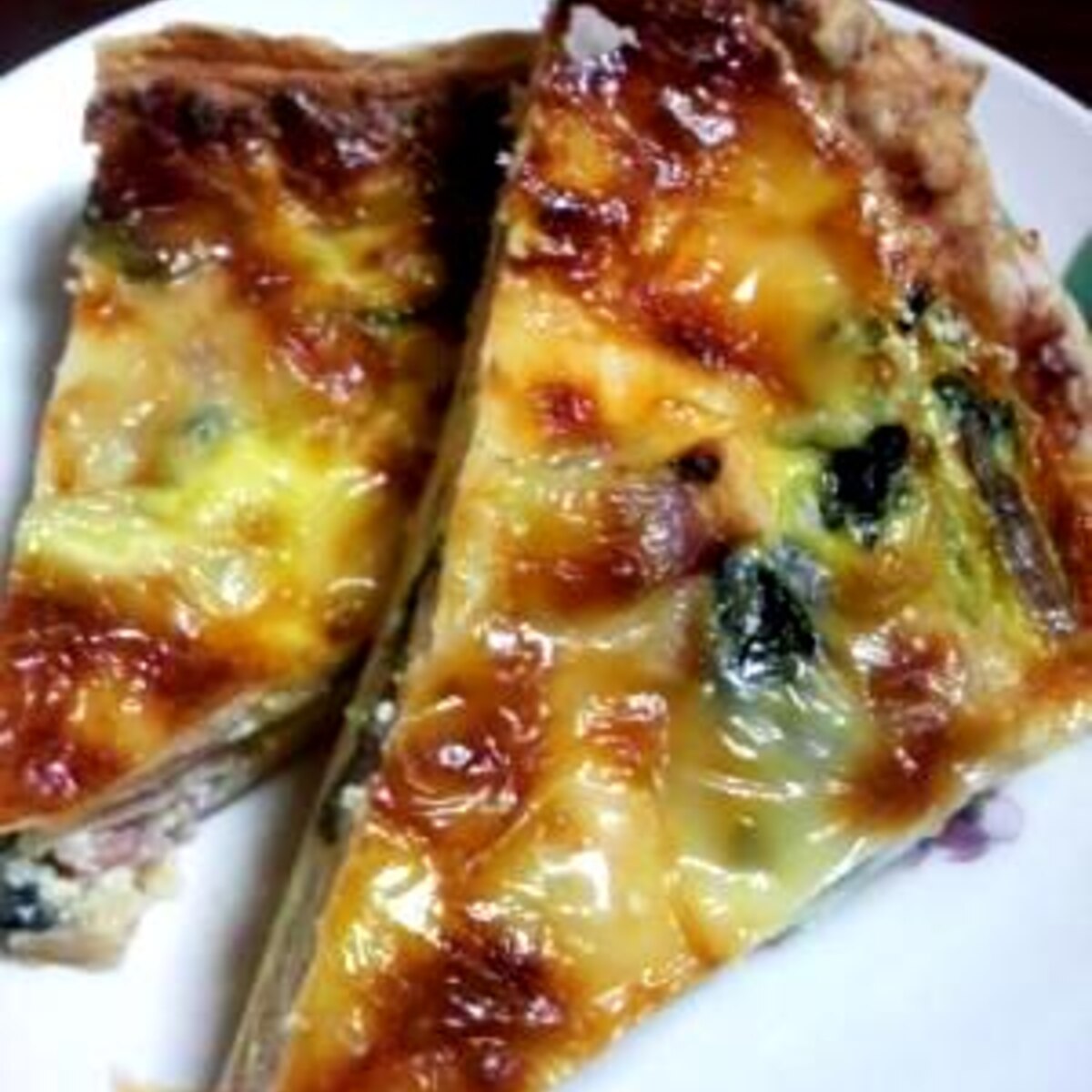 冷凍パイシートで簡単ほうれんそうのキッシュ レシピ 作り方 By Momo S Mama 楽天レシピ